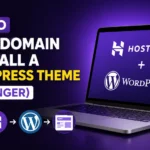 How to Buy a Domain & Install a WordPress Theme