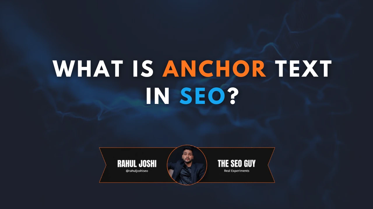 What is Anchor Text in SEO