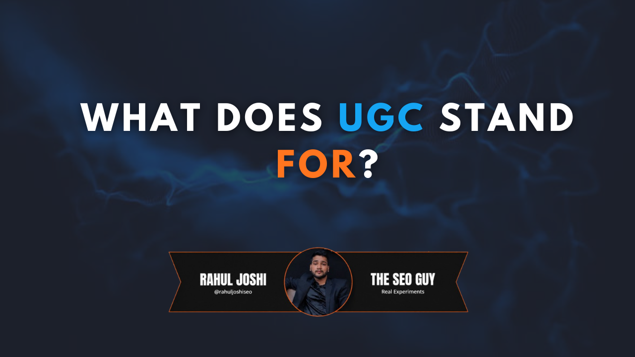 what does ugc stand for