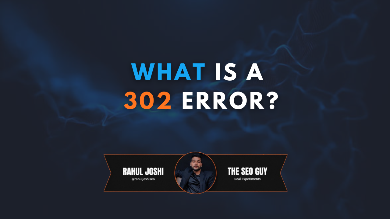 what is a 302 error